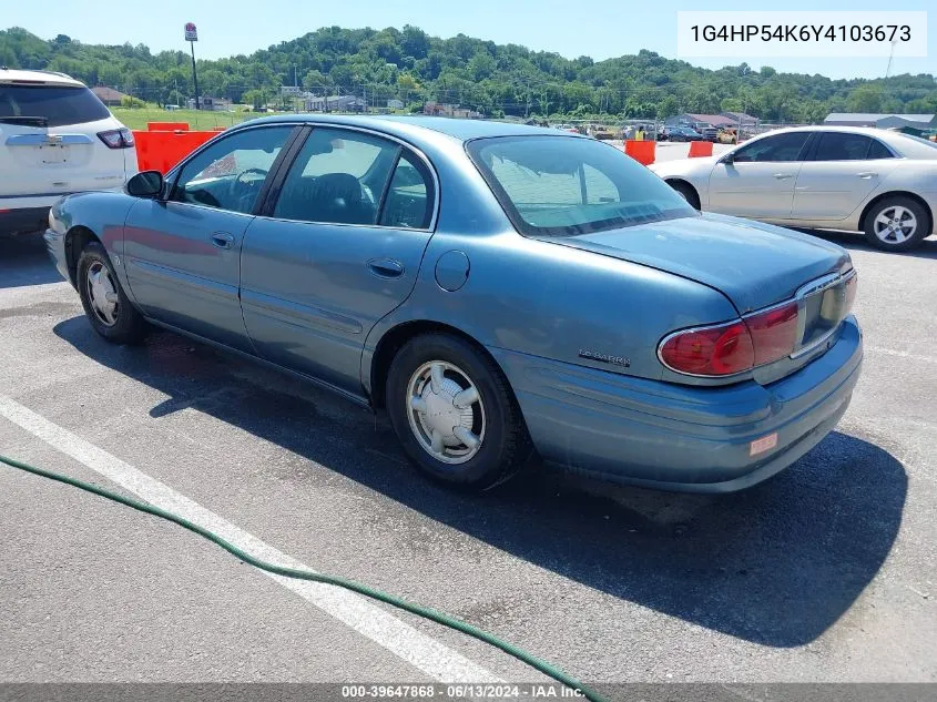 2000 Buick Lesabre Custom VIN: 1G4HP54K6Y4103673 Lot: 39647868