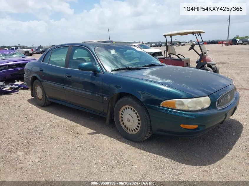 2000 Buick Lesabre Custom VIN: 1G4HP54KXY4257366 Lot: 39680159