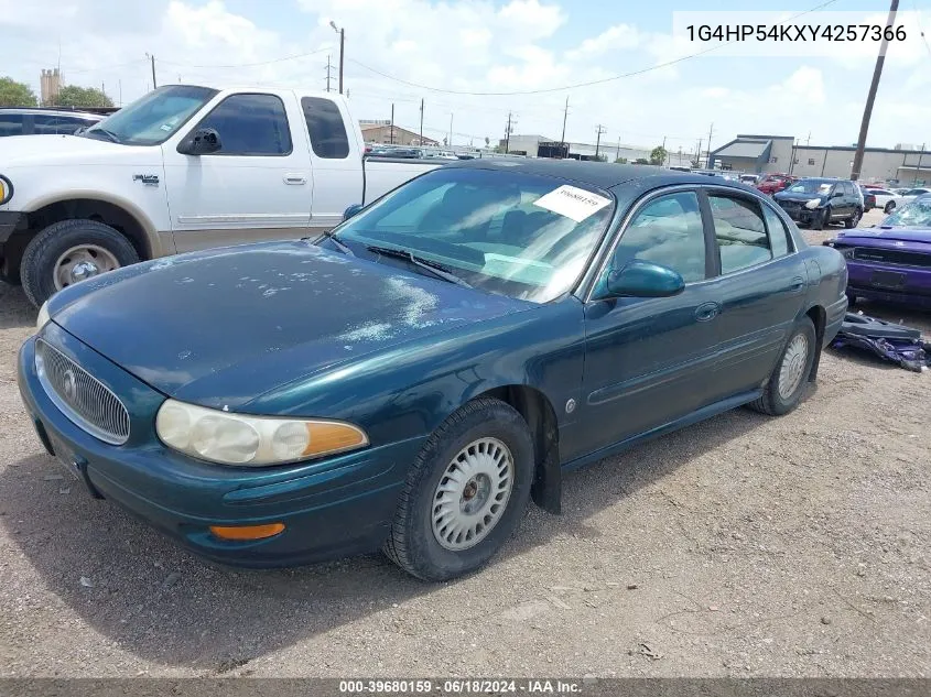 2000 Buick Lesabre Custom VIN: 1G4HP54KXY4257366 Lot: 39680159