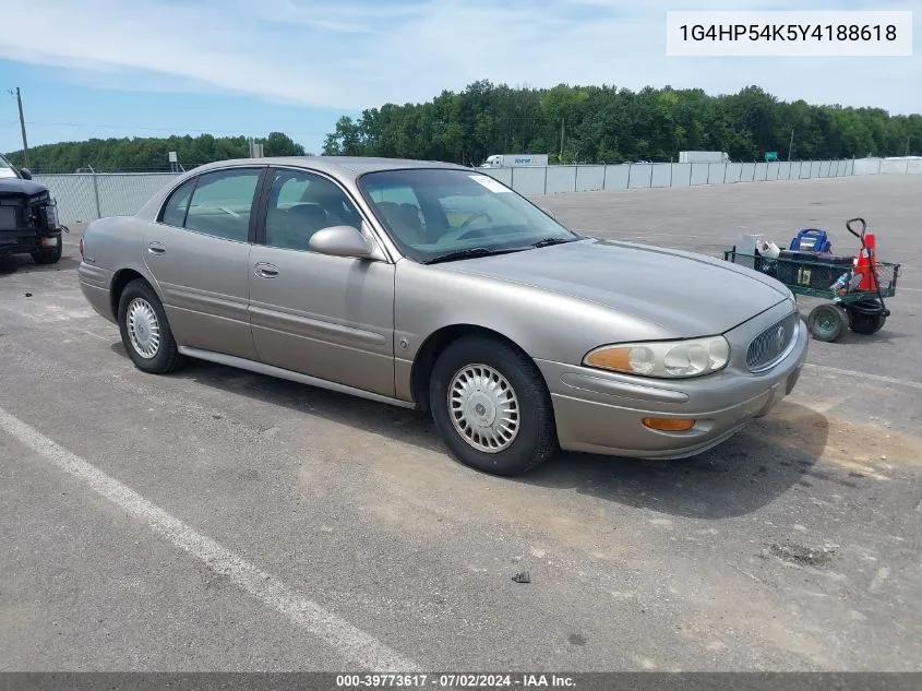 2000 Buick Lesabre Custom VIN: 1G4HP54K5Y4188618 Lot: 39773617