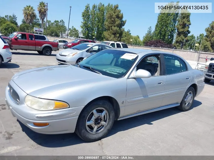 2000 Buick Lesabre Custom VIN: 1G4HP54K4Y4130435 Lot: 39950697