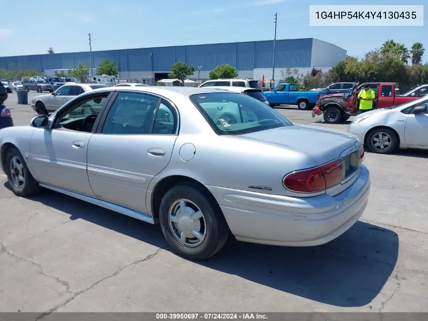 2000 Buick Lesabre Custom VIN: 1G4HP54K4Y4130435 Lot: 39950697