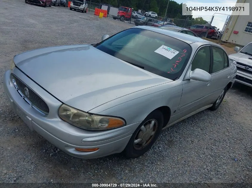 2000 Buick Lesabre Custom VIN: 1G4HP54K5Y4198971 Lot: 39984729