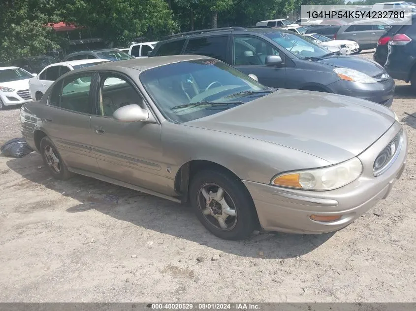 2000 Buick Lesabre Custom VIN: 1G4HP54K5Y4232780 Lot: 40020529