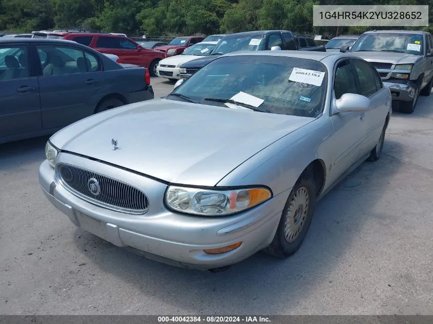 2000 Buick Lesabre Limited VIN: 1G4HR54K2YU328652 Lot: 40042384