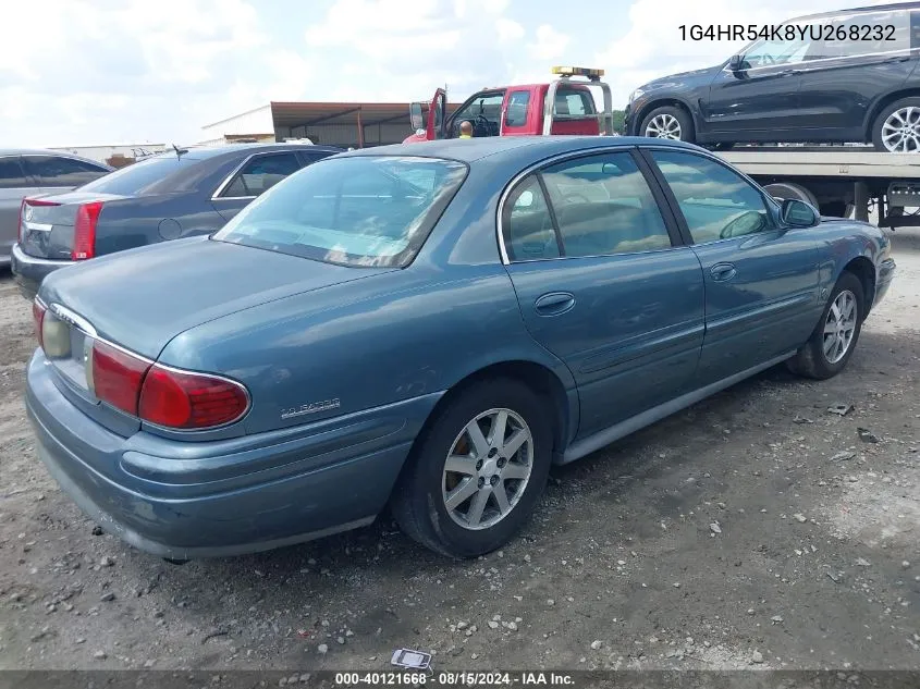 2000 Buick Lesabre Limited VIN: 1G4HR54K8YU268232 Lot: 40121668