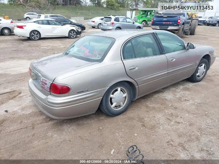 2000 Buick Lesabre Custom VIN: 1G4HP54K9YU113453 Lot: 40129805