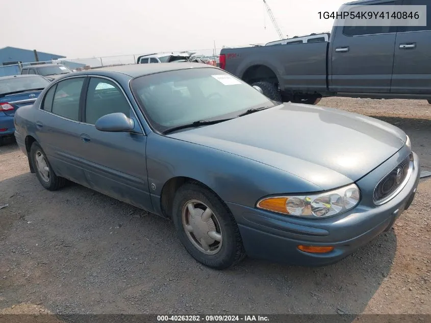 2000 Buick Lesabre Custom VIN: 1G4HP54K9Y4140846 Lot: 40263282