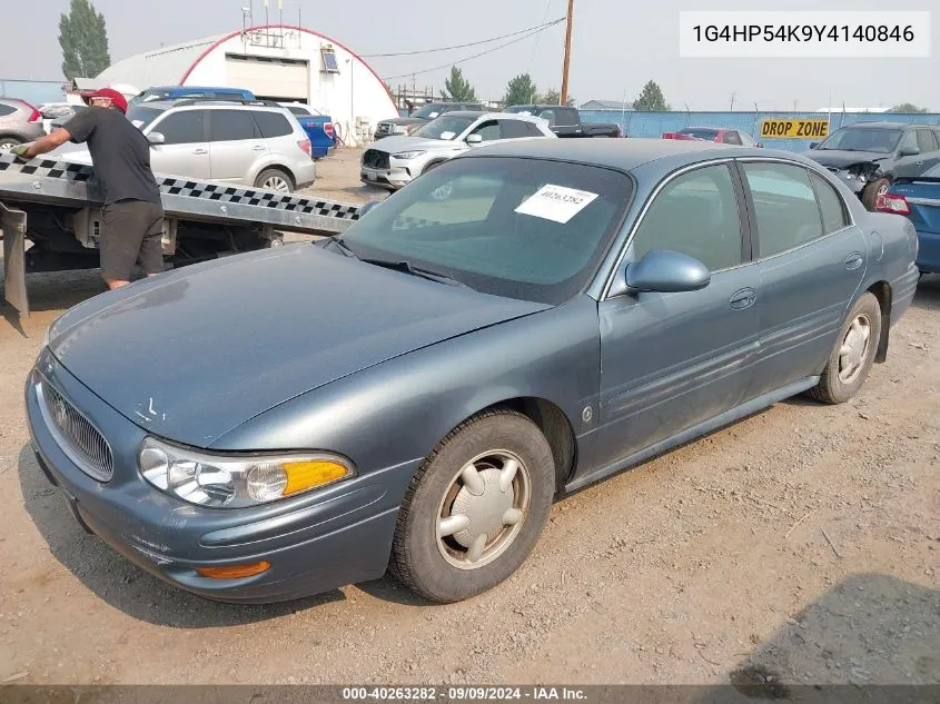 2000 Buick Lesabre Custom VIN: 1G4HP54K9Y4140846 Lot: 40263282