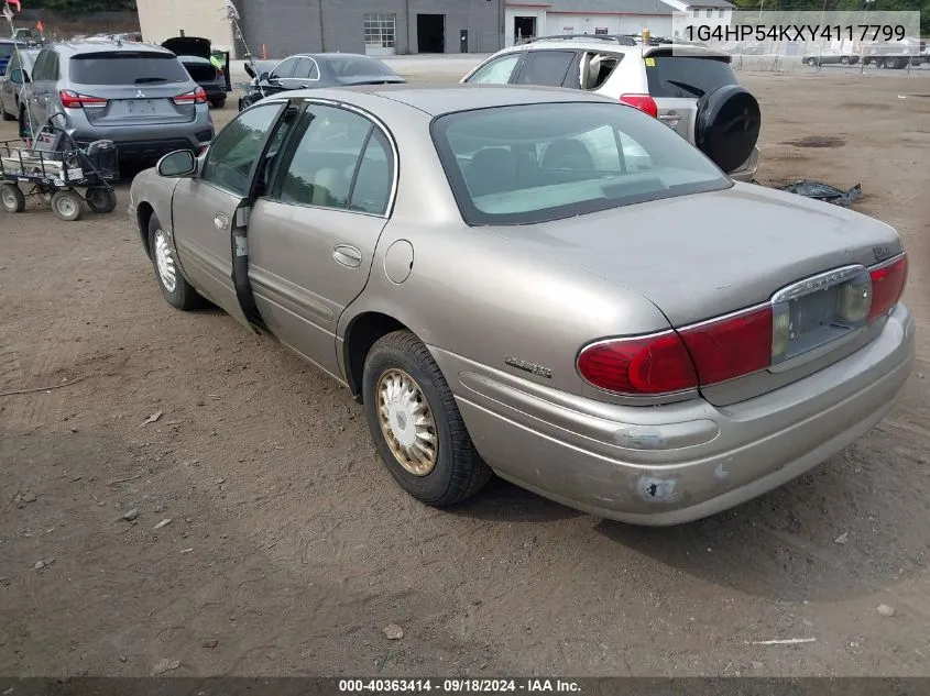 2000 Buick Lesabre Custom VIN: 1G4HP54KXY4117799 Lot: 40363414