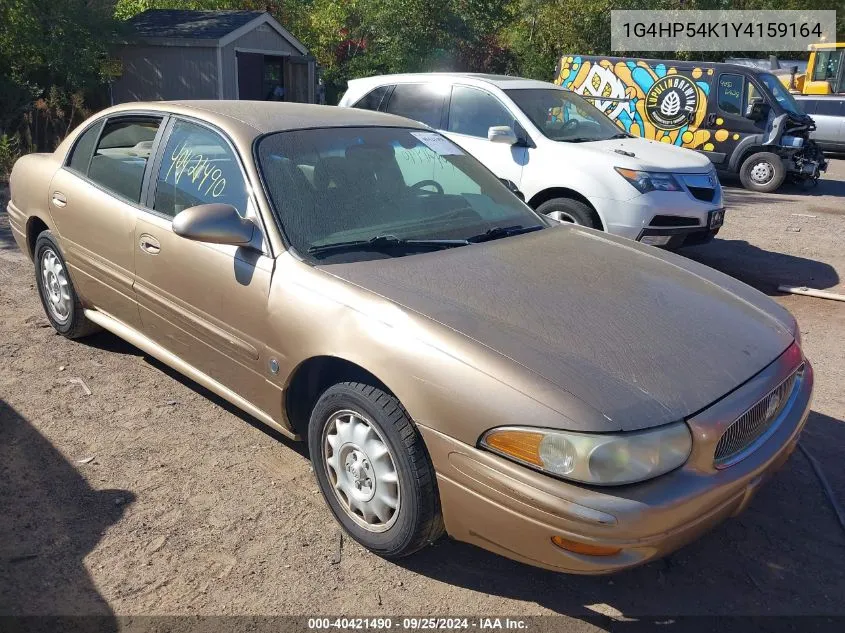 2000 Buick Lesabre Custom VIN: 1G4HP54K1Y4159164 Lot: 40421490