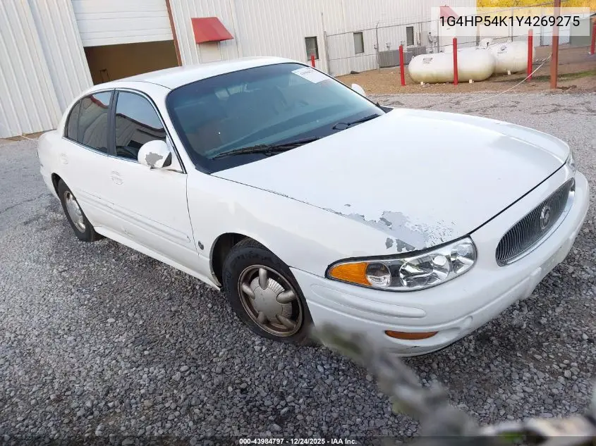 1G4HP54K1Y4269275 2000 Buick Lesabre Custom