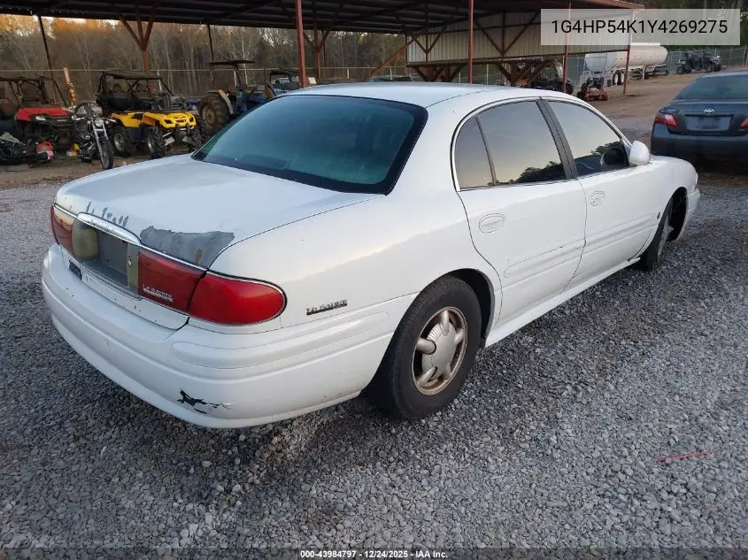 1G4HP54K1Y4269275 2000 Buick Lesabre Custom