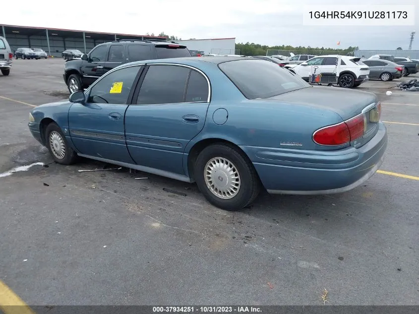 2001 Buick Lesabre Limited VIN: 1G4HR54K91U281173 Lot: 37934251