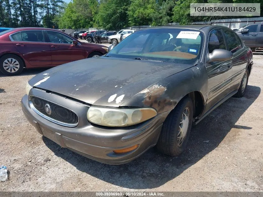 2001 Buick Lesabre Limited VIN: 1G4HR54K41U184429 Lot: 39396983