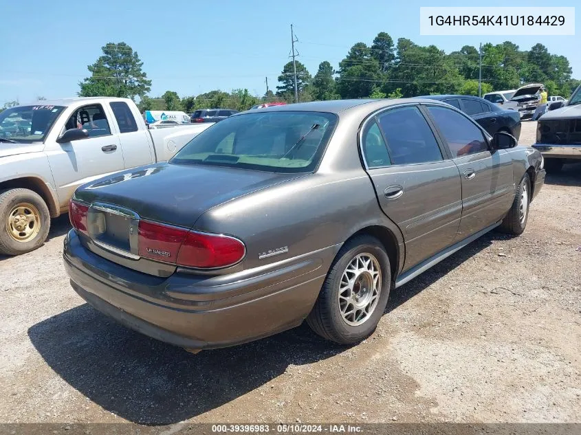 2001 Buick Lesabre Limited VIN: 1G4HR54K41U184429 Lot: 39396983