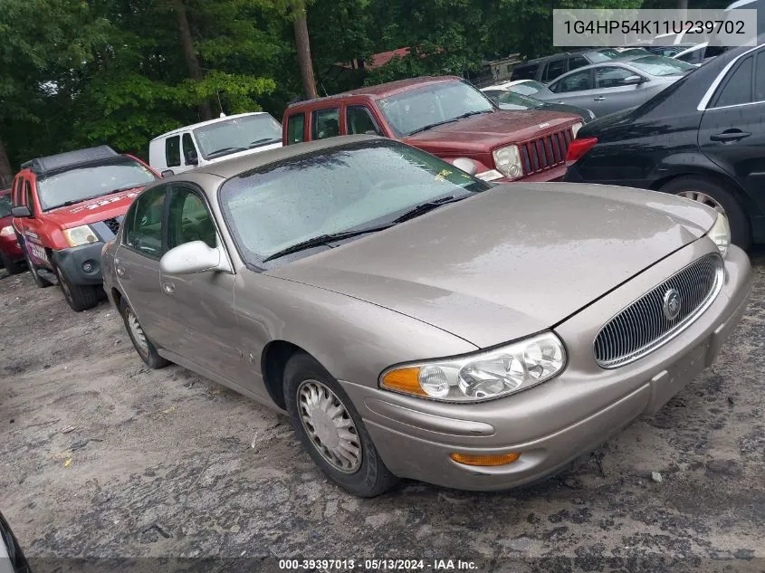 2001 Buick Lesabre Custom VIN: 1G4HP54K11U239702 Lot: 39397013