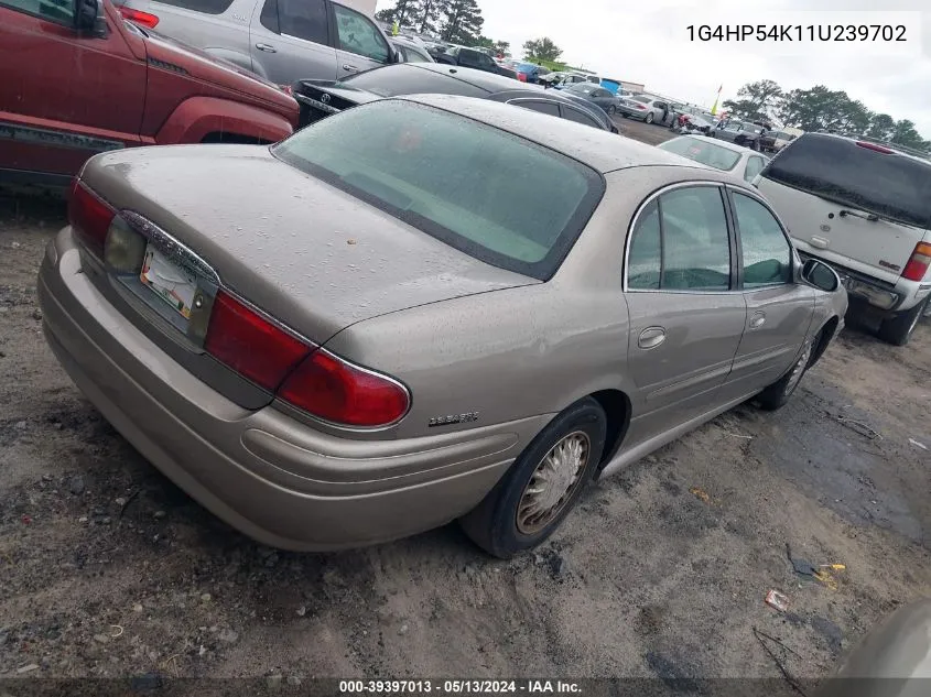 2001 Buick Lesabre Custom VIN: 1G4HP54K11U239702 Lot: 39397013