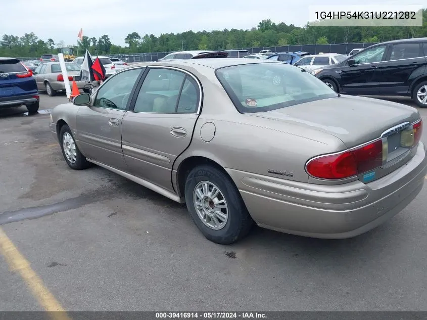 2001 Buick Lesabre Custom VIN: 1G4HP54K31U221282 Lot: 39416914