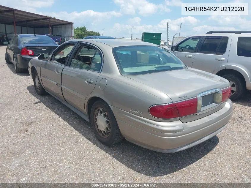 2001 Buick Lesabre Limited VIN: 1G4HR54K21U212020 Lot: 39470963