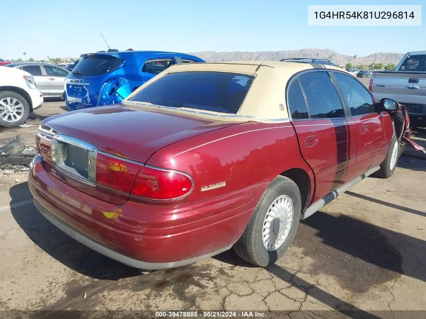 1G4HR54K81U296814 2001 Buick Lesabre Limited