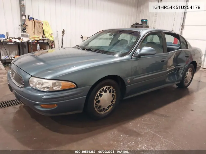 2001 Buick Lesabre Limited VIN: 1G4HR54K51U254178 Lot: 39566287