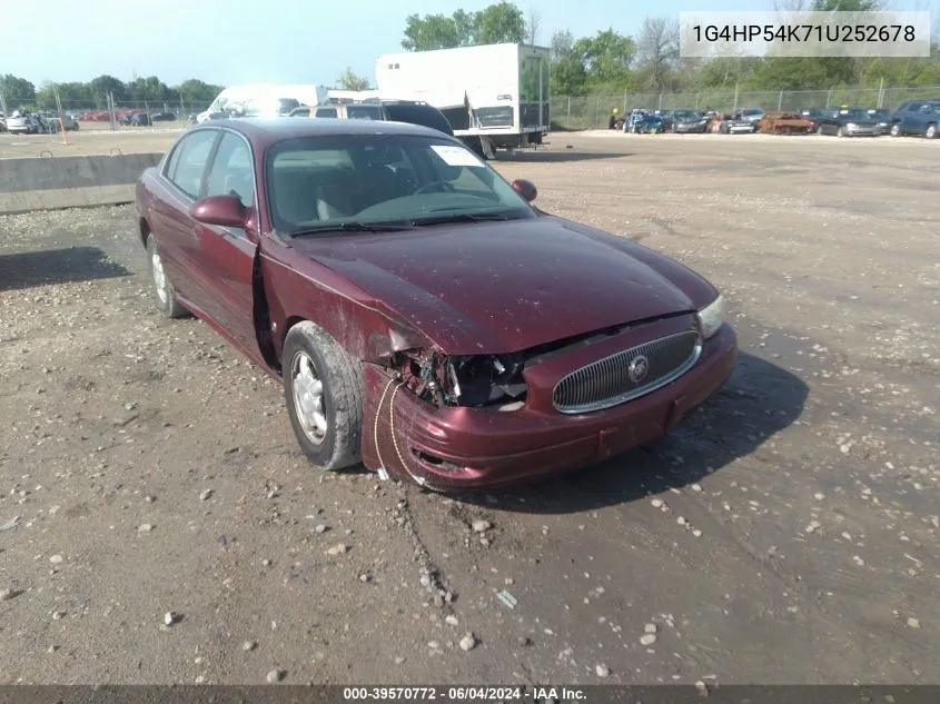 2001 Buick Lesabre Custom VIN: 1G4HP54K71U252678 Lot: 39570772