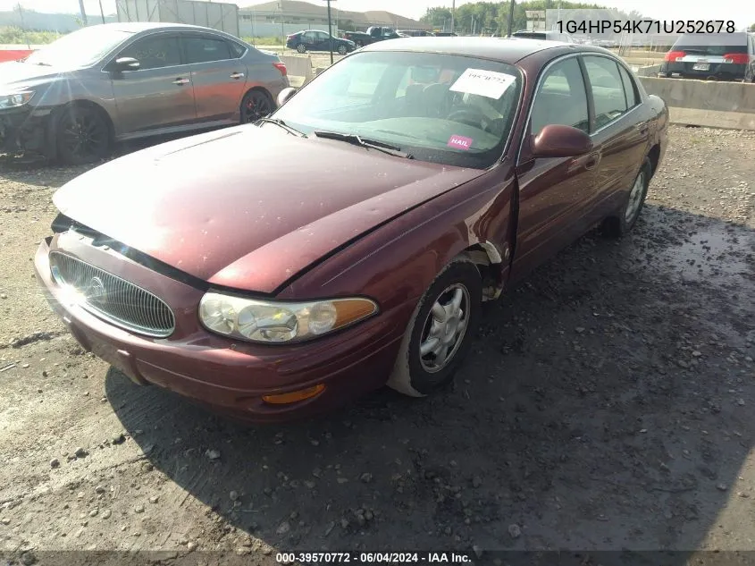 2001 Buick Lesabre Custom VIN: 1G4HP54K71U252678 Lot: 39570772