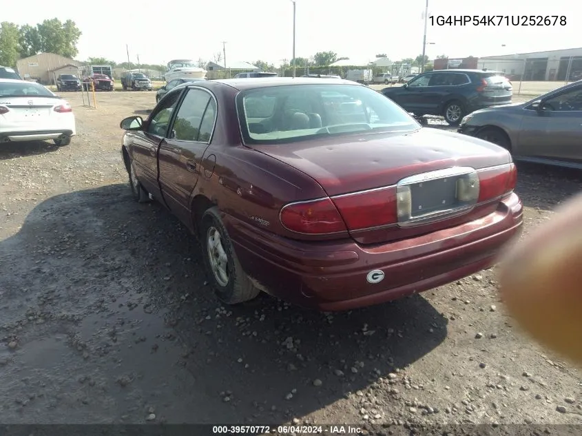 1G4HP54K71U252678 2001 Buick Lesabre Custom