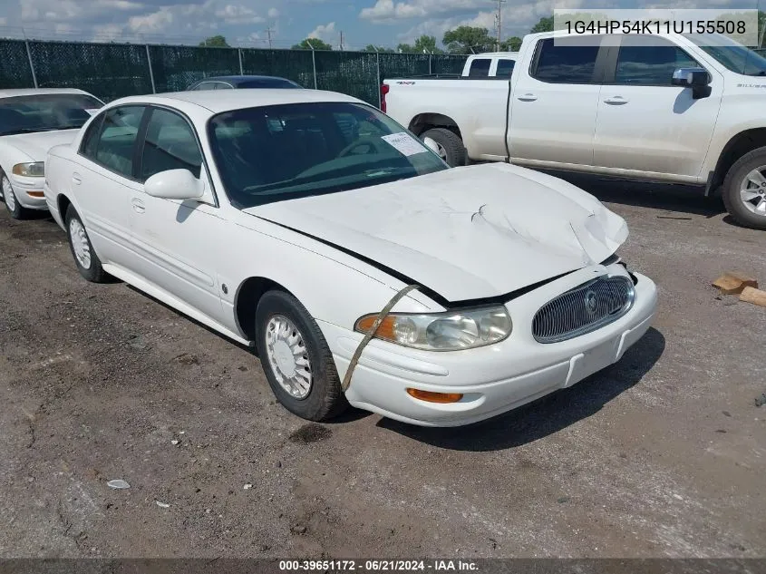 2001 Buick Lesabre Custom VIN: 1G4HP54K11U155508 Lot: 39651172