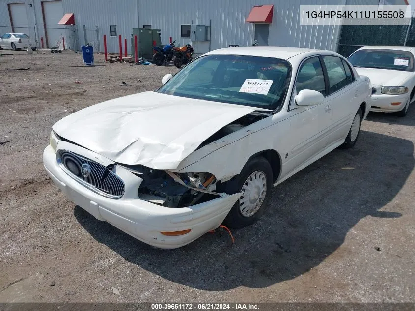 2001 Buick Lesabre Custom VIN: 1G4HP54K11U155508 Lot: 39651172