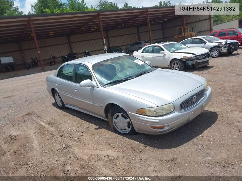 2001 Buick Lesabre Custom VIN: 1G4HP54K514291382 Lot: 39665436