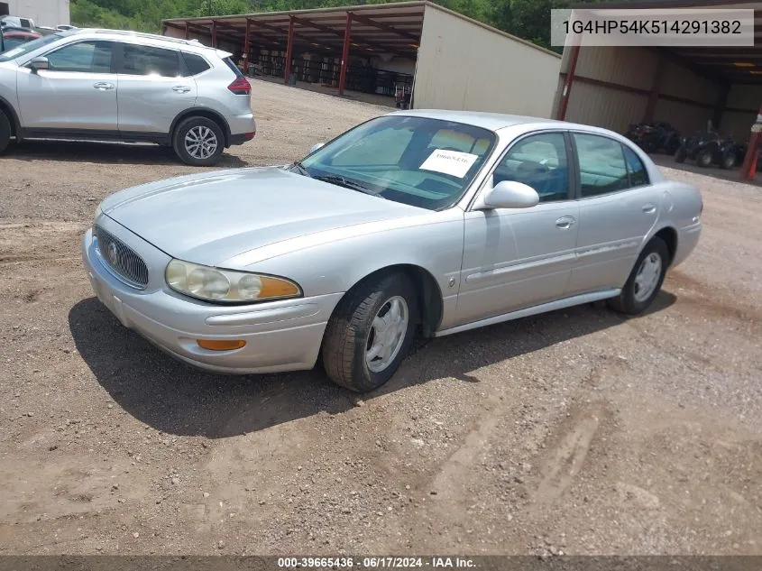 2001 Buick Lesabre Custom VIN: 1G4HP54K514291382 Lot: 39665436