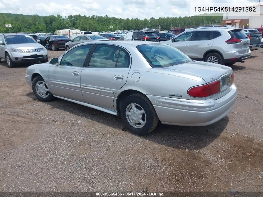 2001 Buick Lesabre Custom VIN: 1G4HP54K514291382 Lot: 39665436