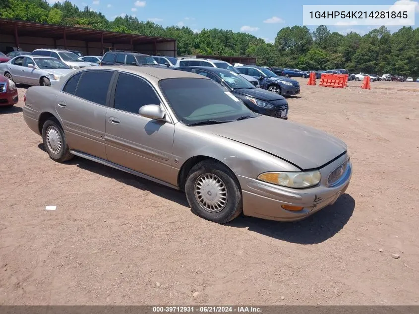 2001 Buick Lesabre Custom VIN: 1G4HP54K214281845 Lot: 39712931