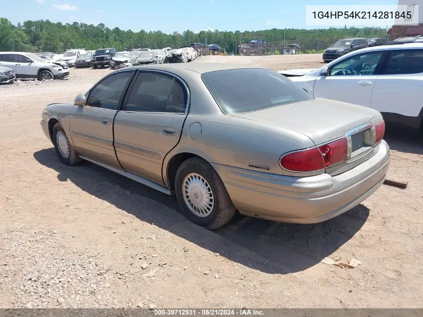 2001 Buick Lesabre Custom VIN: 1G4HP54K214281845 Lot: 39712931