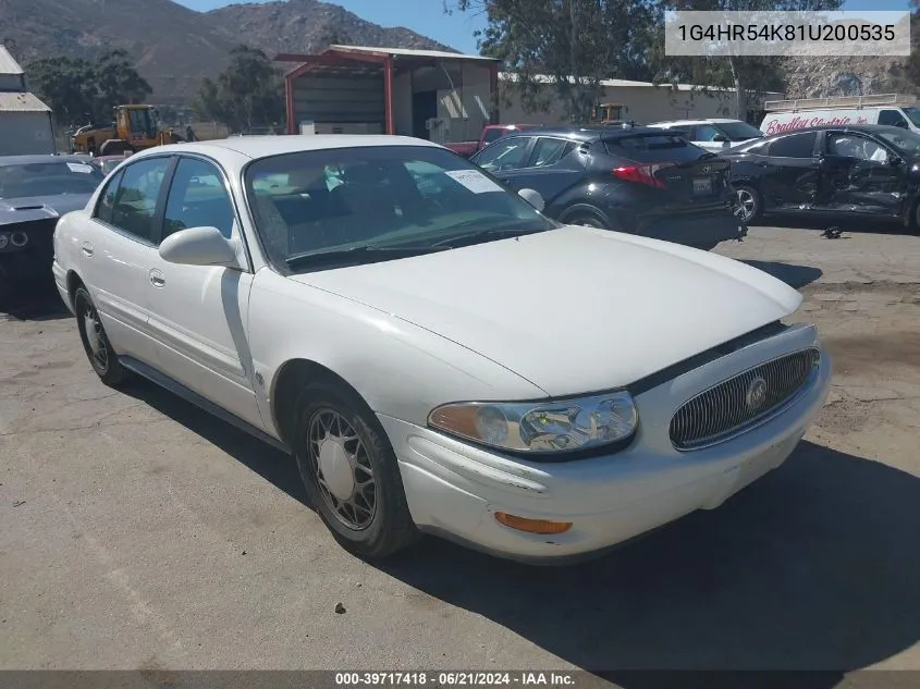 2001 Buick Lesabre Limited VIN: 1G4HR54K81U200535 Lot: 39717418