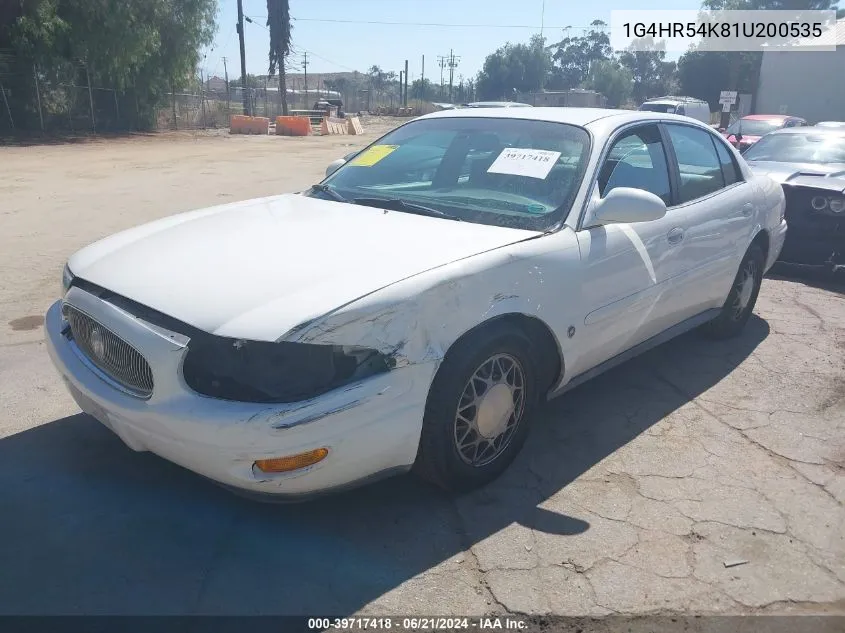 2001 Buick Lesabre Limited VIN: 1G4HR54K81U200535 Lot: 39717418