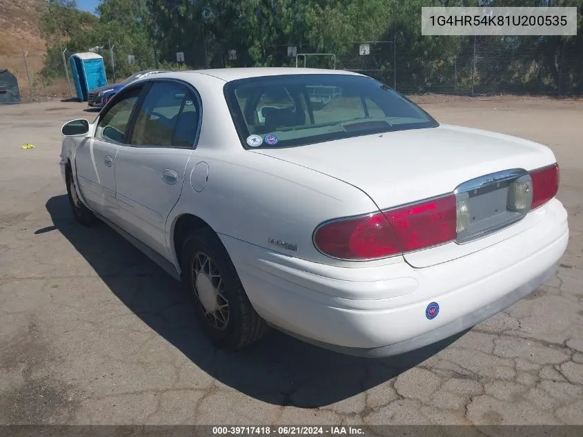 2001 Buick Lesabre Limited VIN: 1G4HR54K81U200535 Lot: 39717418