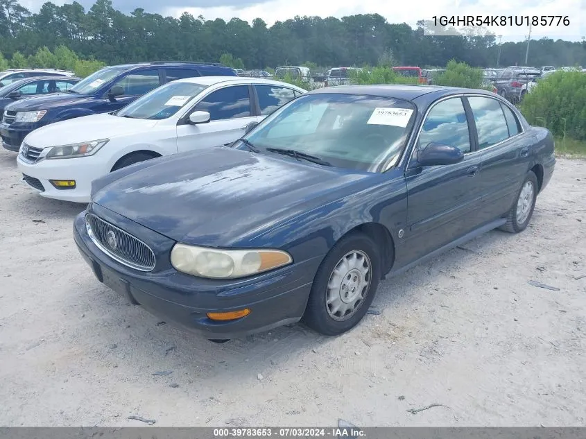 2001 Buick Lesabre Limited VIN: 1G4HR54K81U185776 Lot: 39783653