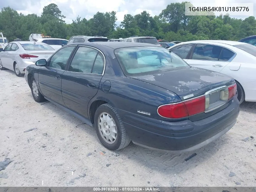 2001 Buick Lesabre Limited VIN: 1G4HR54K81U185776 Lot: 39783653