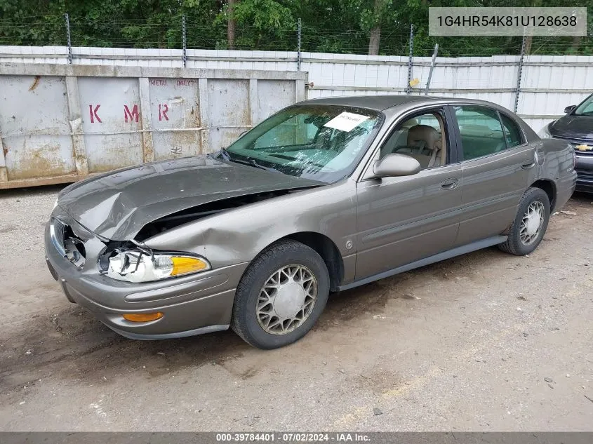 2001 Buick Lesabre Limited VIN: 1G4HR54K81U128638 Lot: 39784401