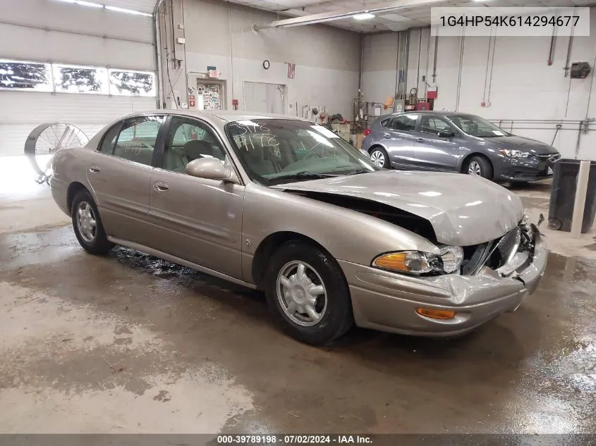 2001 Buick Lesabre Custom VIN: 1G4HP54K614294677 Lot: 39789198