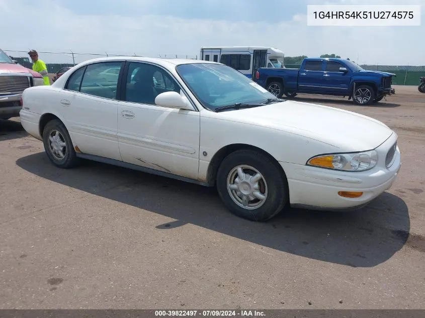 1G4HR54K51U274575 2001 Buick Lesabre Limited