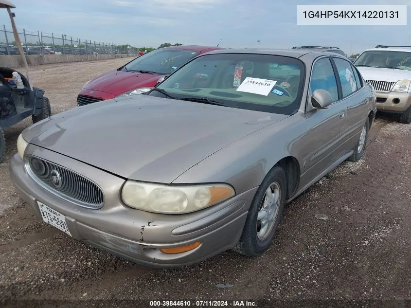 2001 Buick Lesabre Custom VIN: 1G4HP54KX14220131 Lot: 39844610