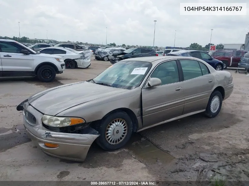 2001 Buick Lesabre Custom VIN: 1G4HP54K314166767 Lot: 39857712