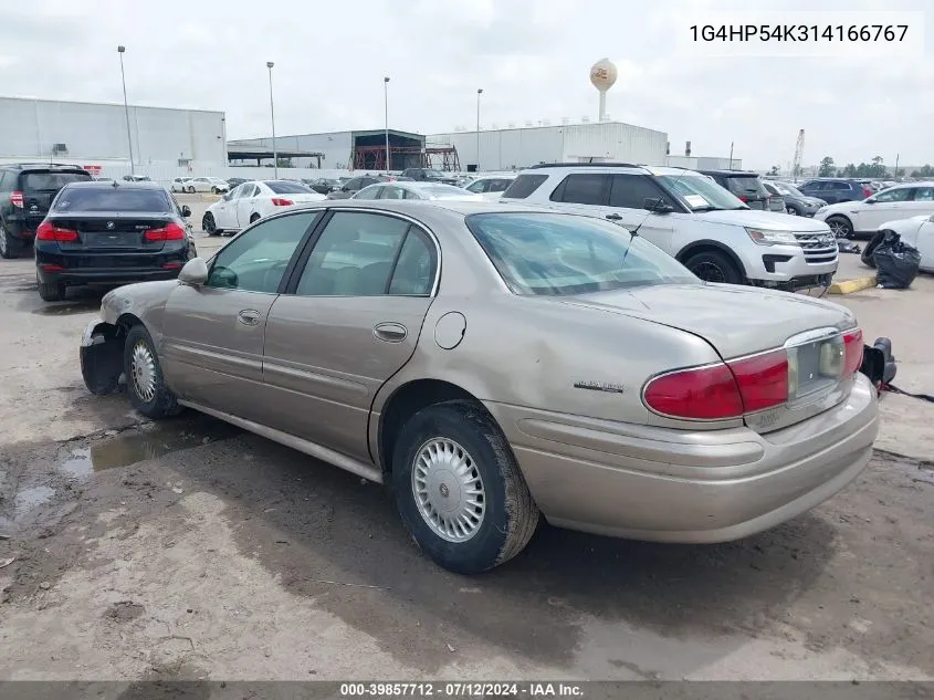 2001 Buick Lesabre Custom VIN: 1G4HP54K314166767 Lot: 39857712