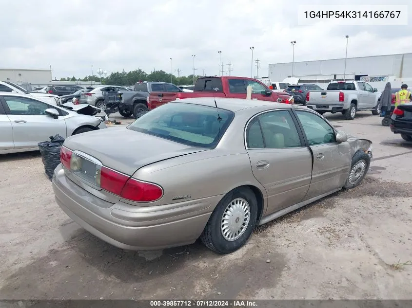 2001 Buick Lesabre Custom VIN: 1G4HP54K314166767 Lot: 39857712