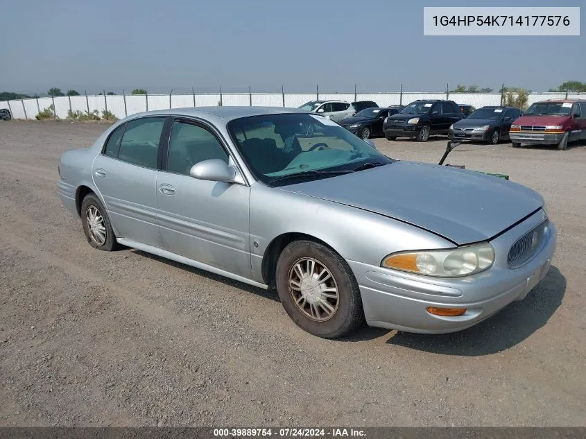 2001 Buick Lesabre Custom VIN: 1G4HP54K714177576 Lot: 39889754