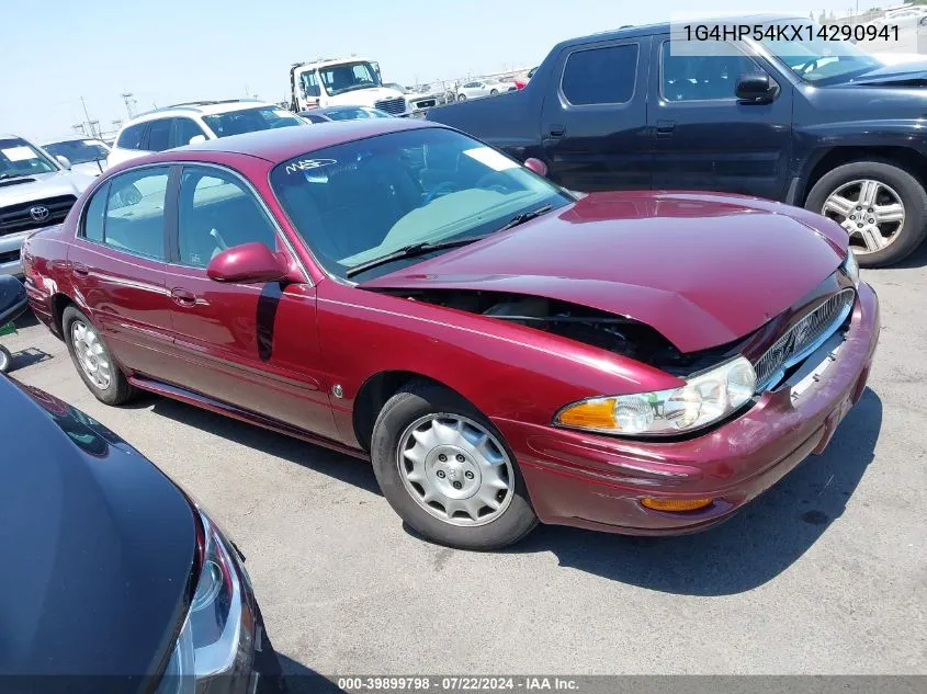 2001 Buick Lesabre Custom VIN: 1G4HP54KX14290941 Lot: 39899798